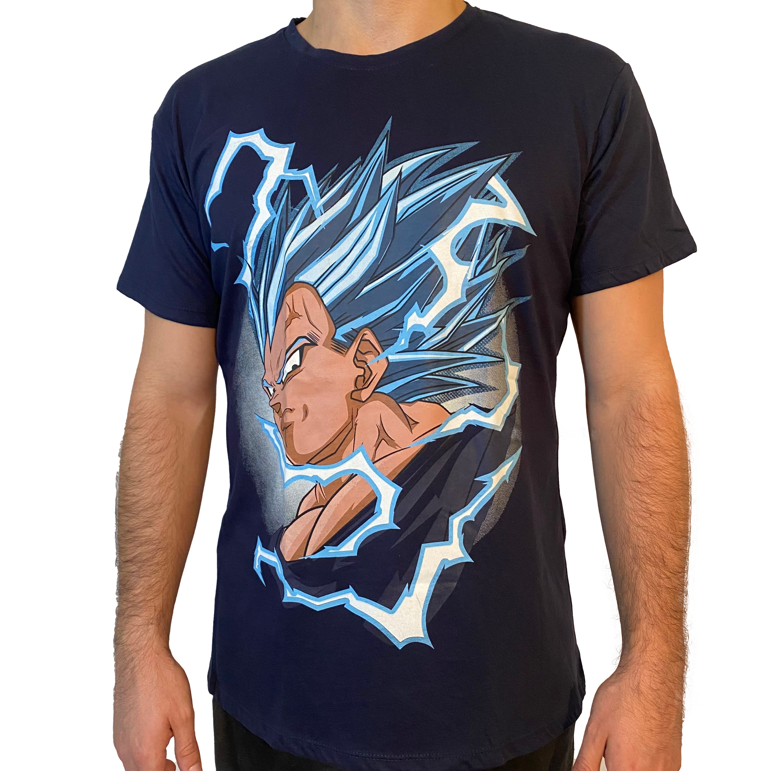 Camiseta Hombre Dragon Ball Z Vegeta Super Saiyan