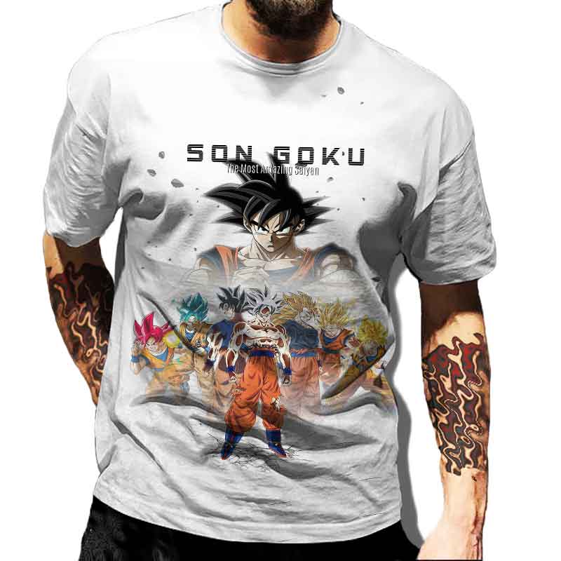 Camiseta Anime Dragon Ball - Varios diseños | Camiseta de Dragon Ball con Varios Personajes: Unisex
