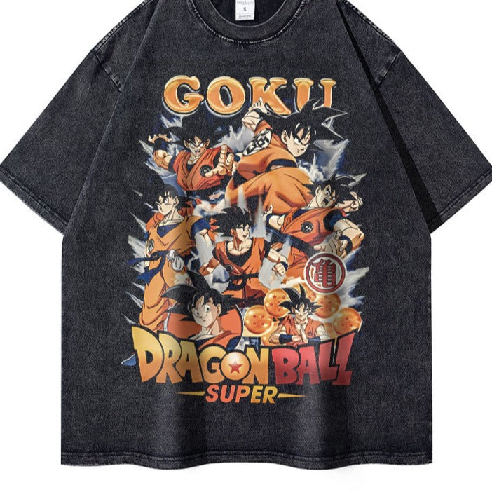 Camiseta Anime Dragon Ball - Varios diseños | Diseños de Dragon Ball en una Camiseta: ¡Lleva a Goku y sus Amigos Contigo!