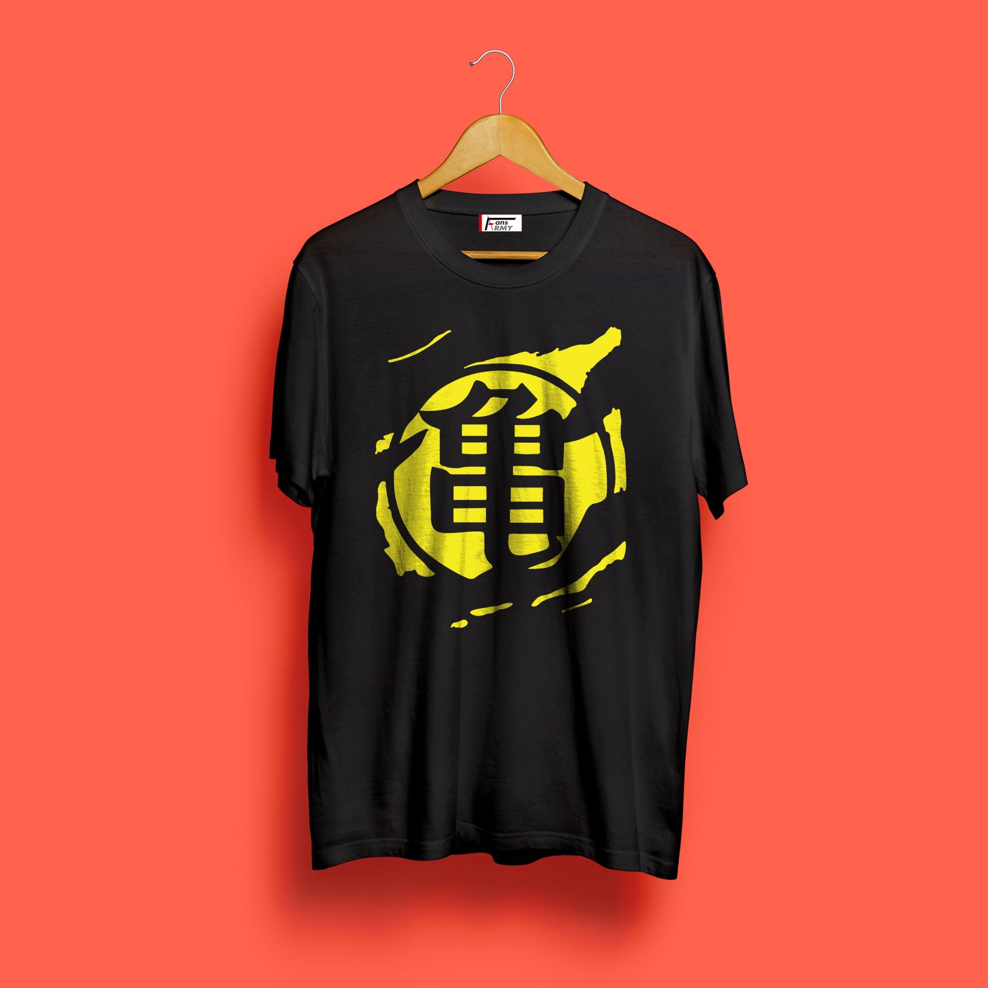 Camiseta preta Goku Kanji