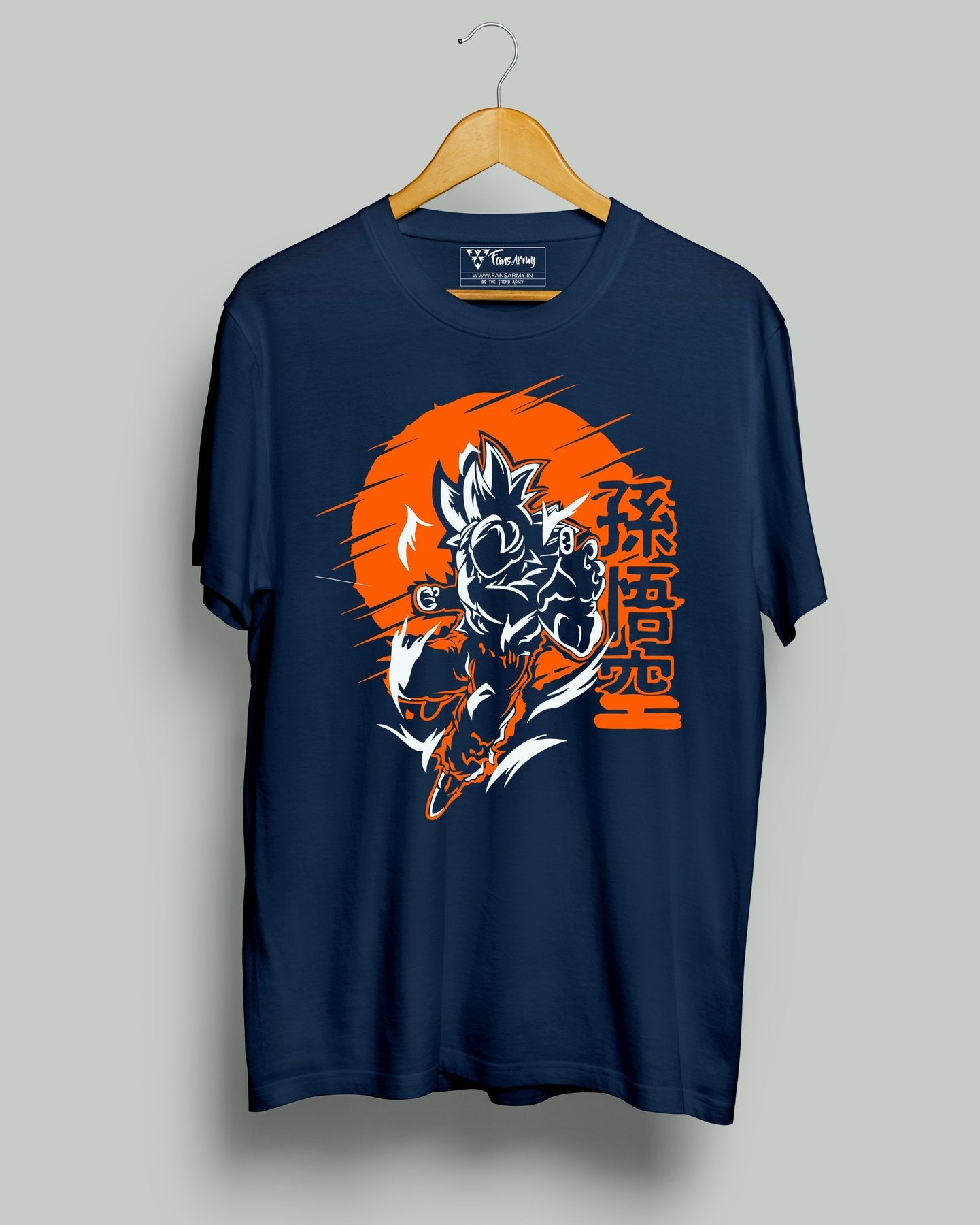 Combinação de camisetas Aot X Goku