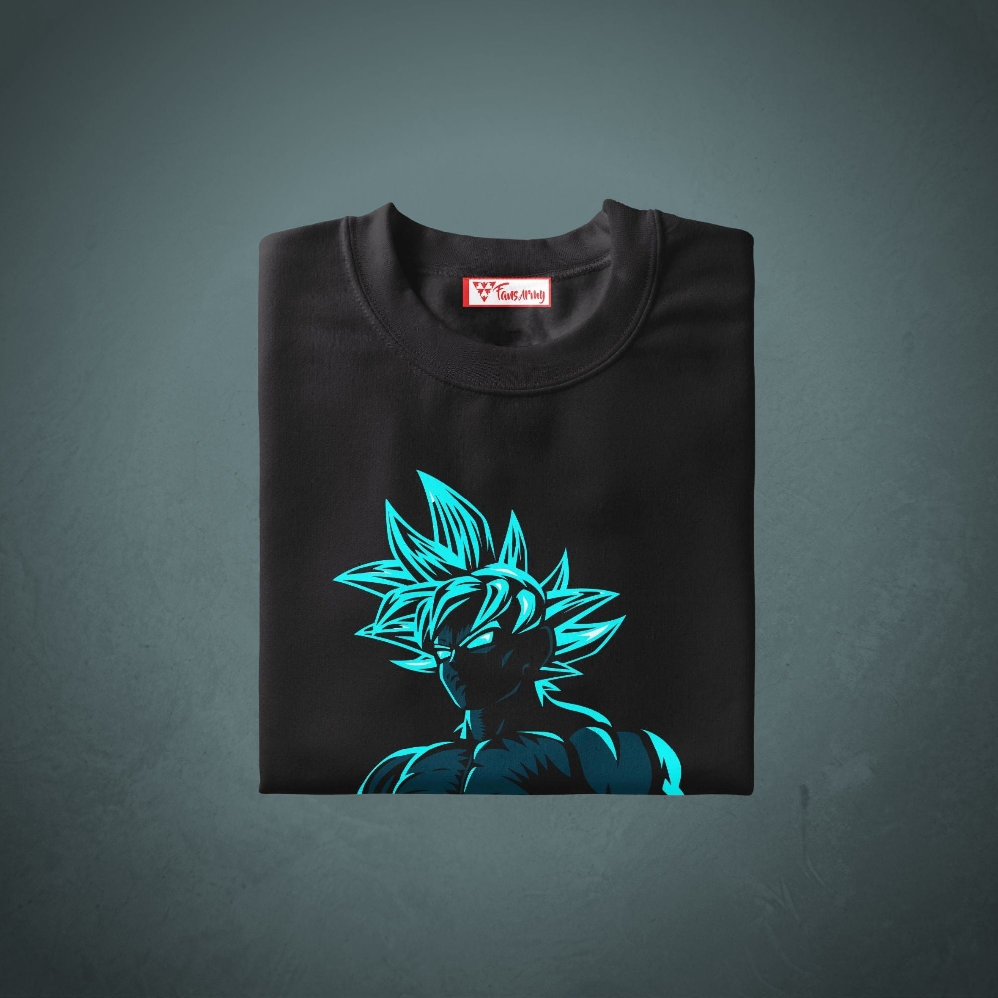 Combinação de regata e camiseta Goku Power Mode