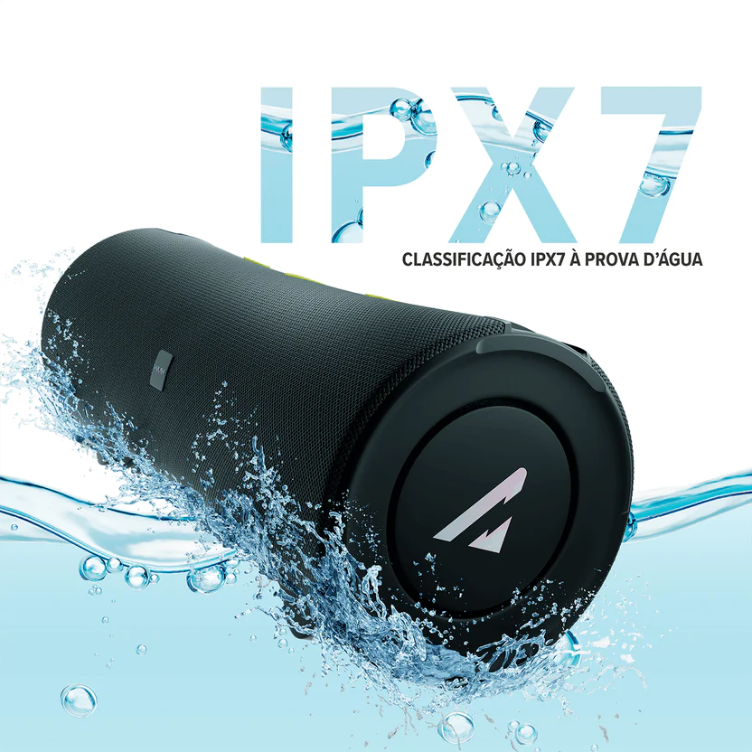 #333 WAAW BOOM 100SB Caixa de Som Bluetooth Portátil