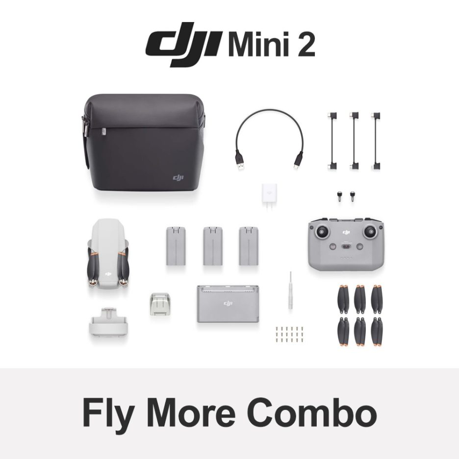 Drone de câmera DJI Mini 2 Mavic FCC versão 4K