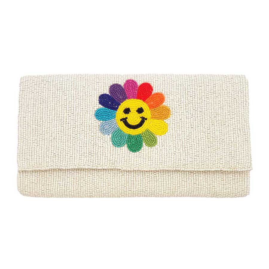 Charming Beaded Clutch