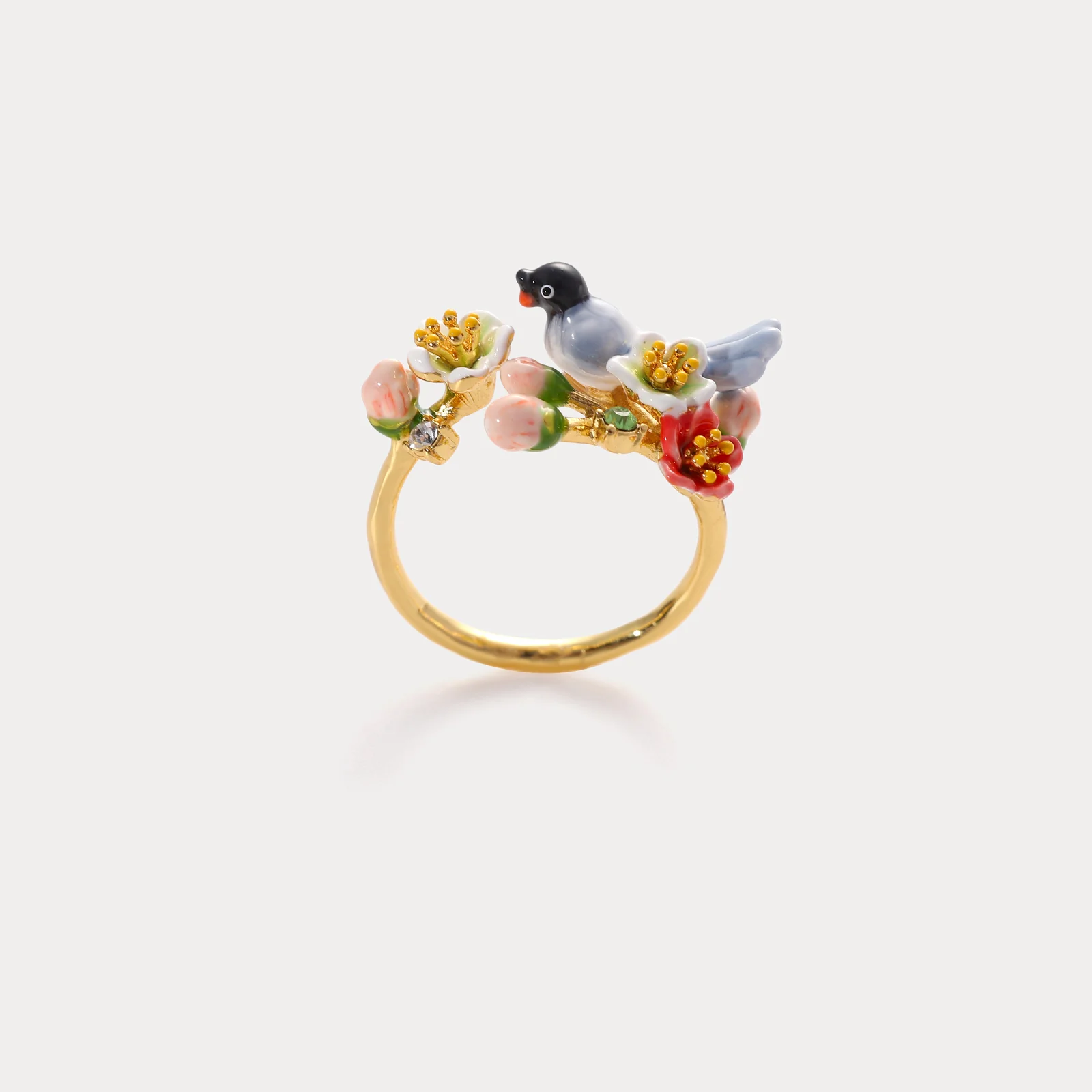 Enamel Garden Ring